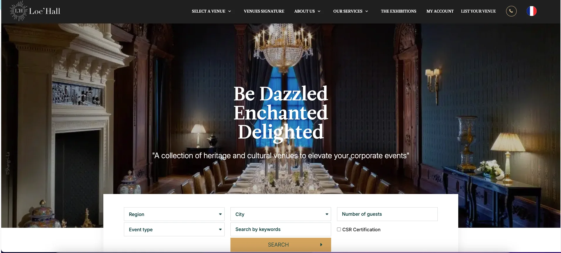 marketplace platform website Loc'Hall Ellevate